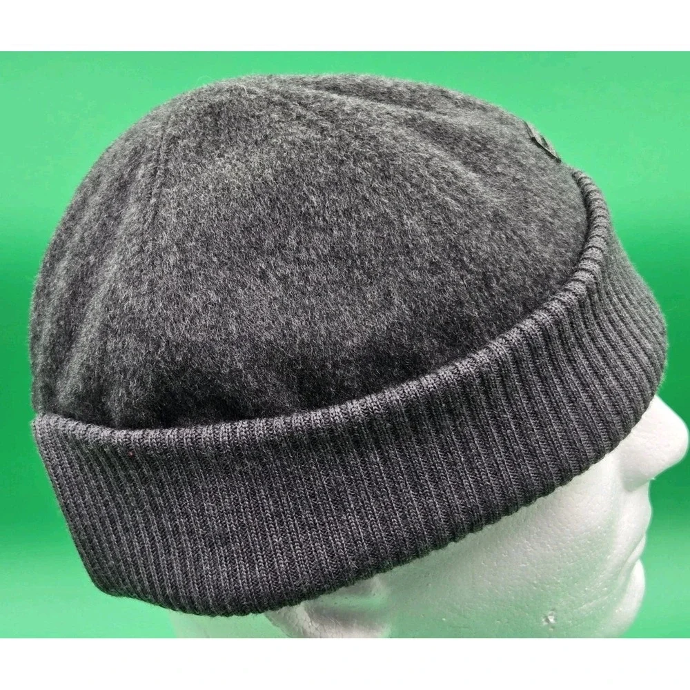 Paul & Shark Yachting Hat Size XL 89% Pure Virgin Wool 11% Alpaca Gray Italy Cap